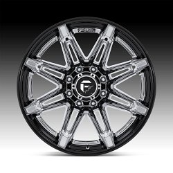 Fuel Brawl FC401PB Chrome Custom Truck Wheels 3